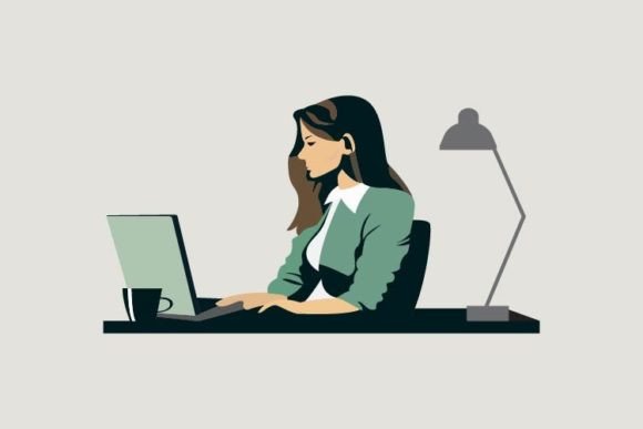 Businesswoman Working: Elevating Your Brand with Empowering Visual Assets